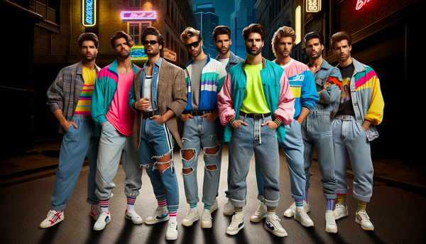 Back in time 80s men s fashion at Ecogents EcoGents