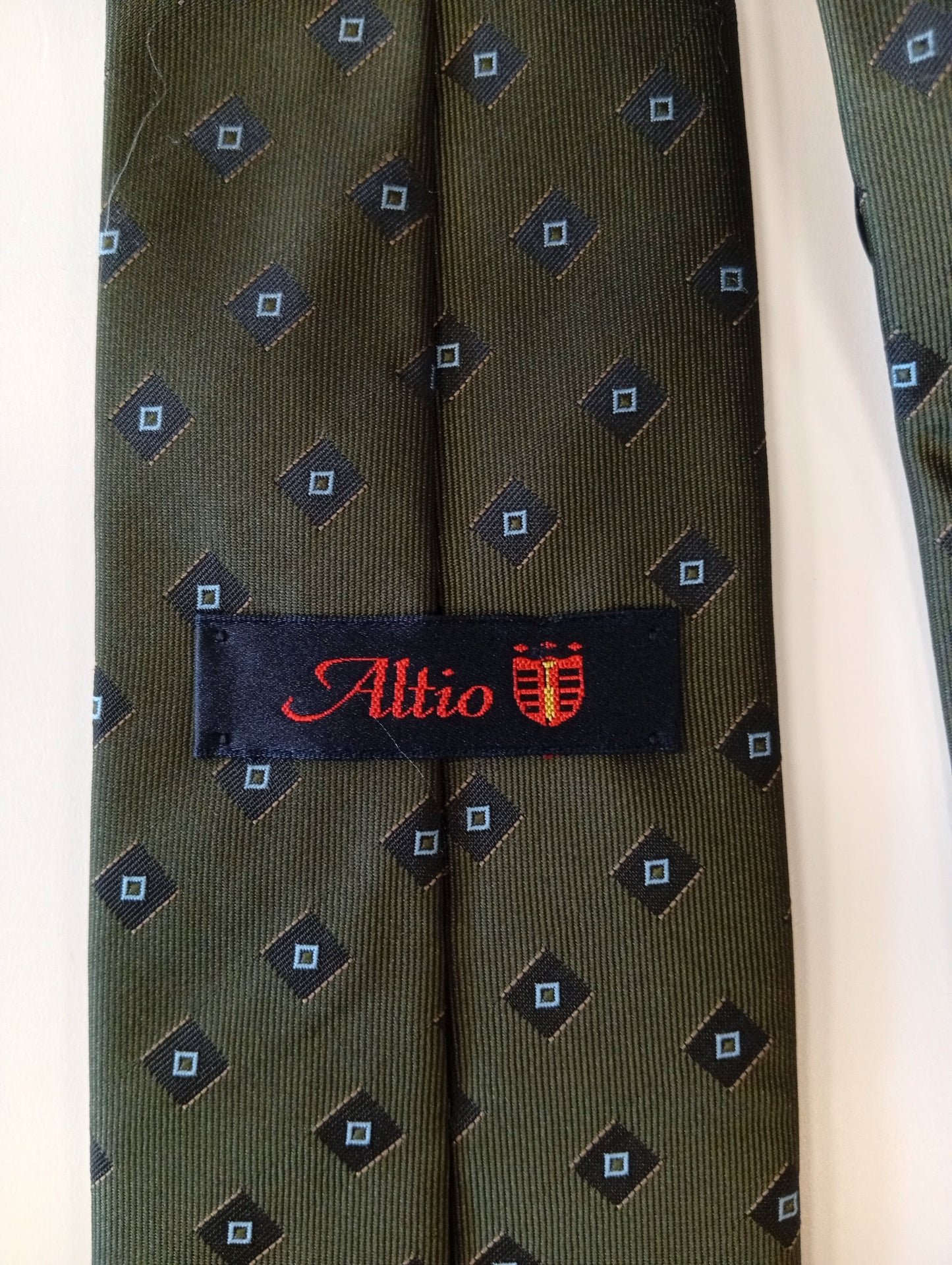 Vintage tie – dark design – quiet retro look – Altio