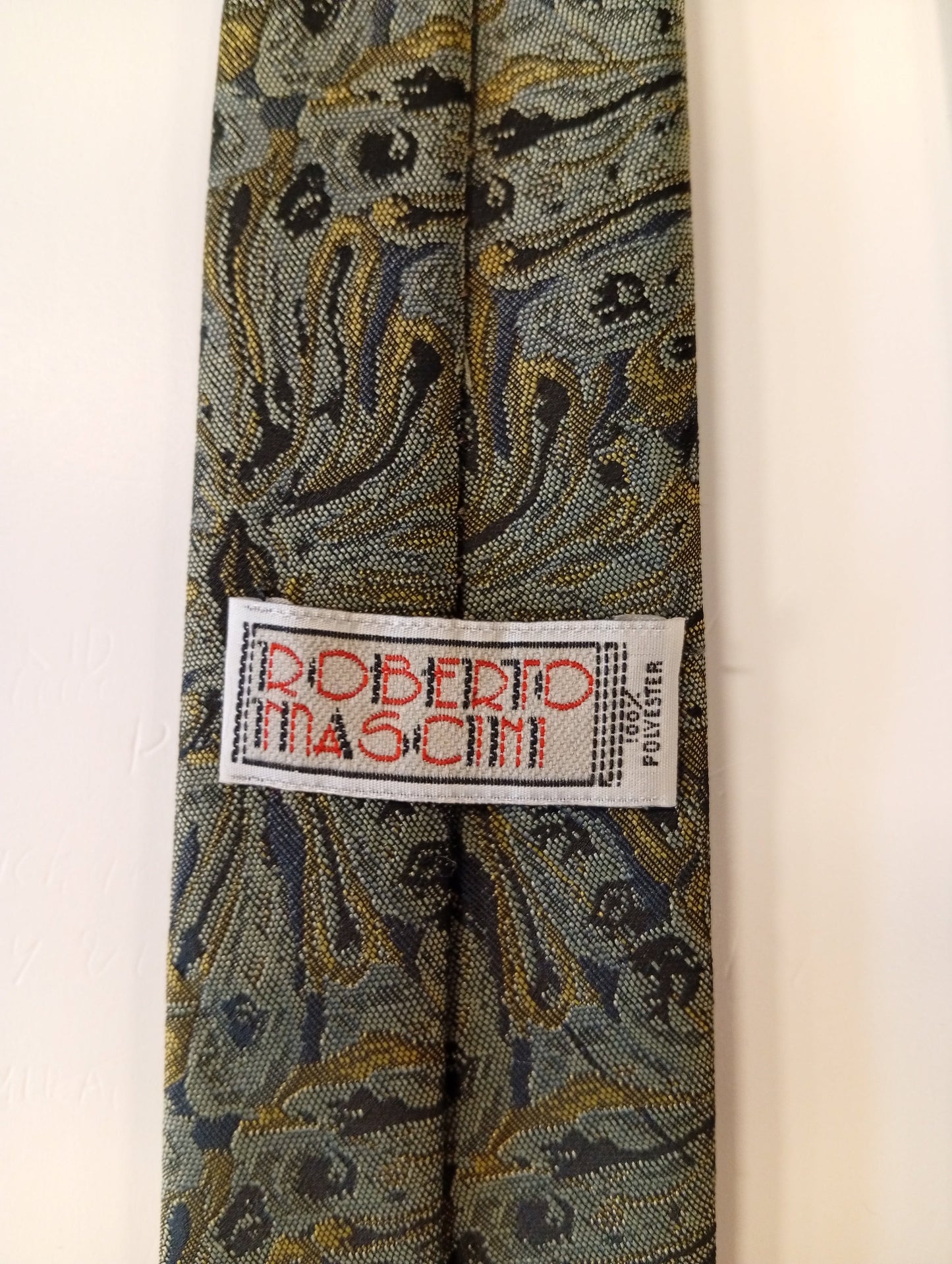 Vintage tie – subtle pattern – classic look – Roberto Mascini