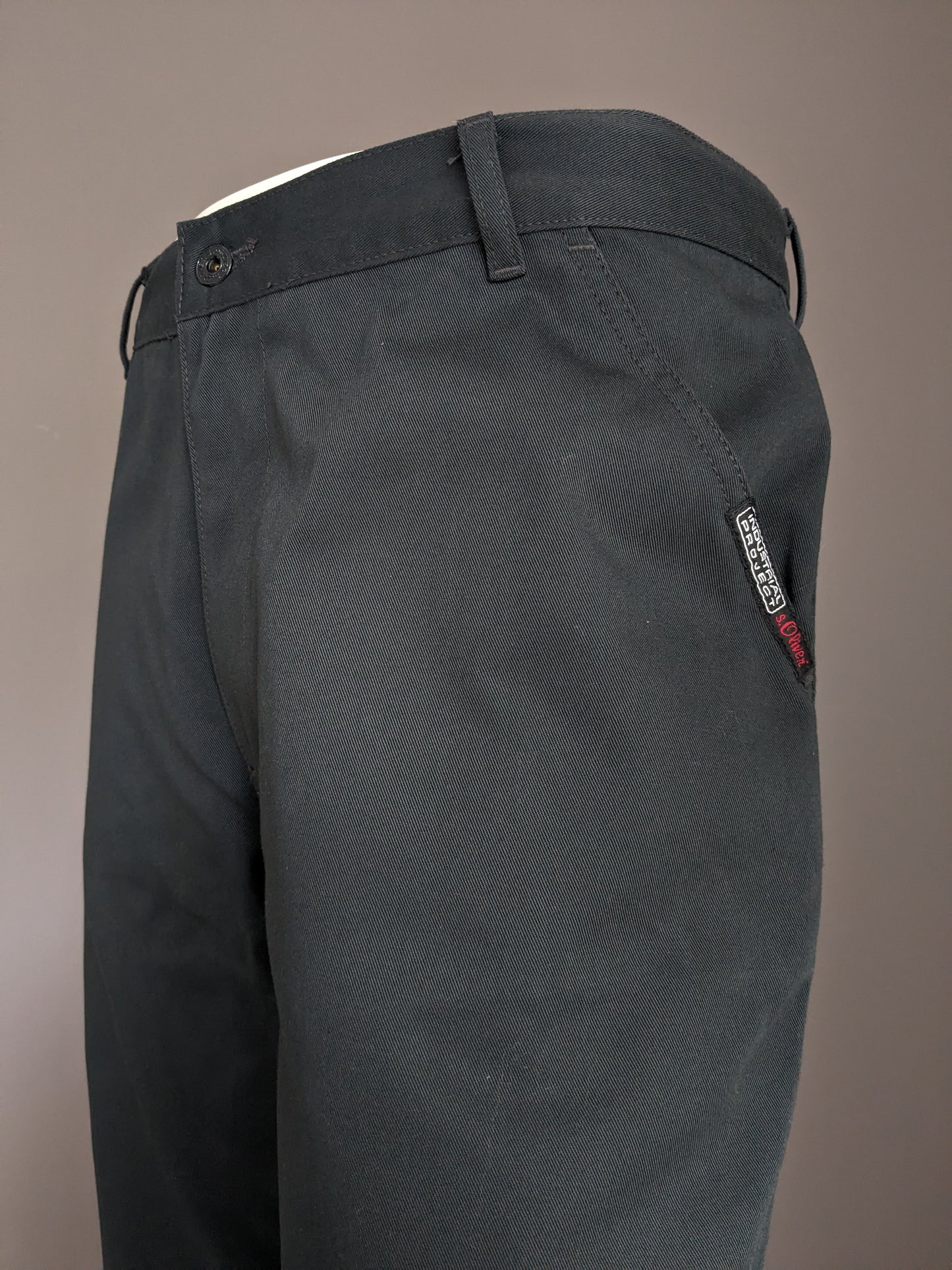 S.olivier travail / industrie Broek. Coloré gris foncé. Taille W36 - L34.