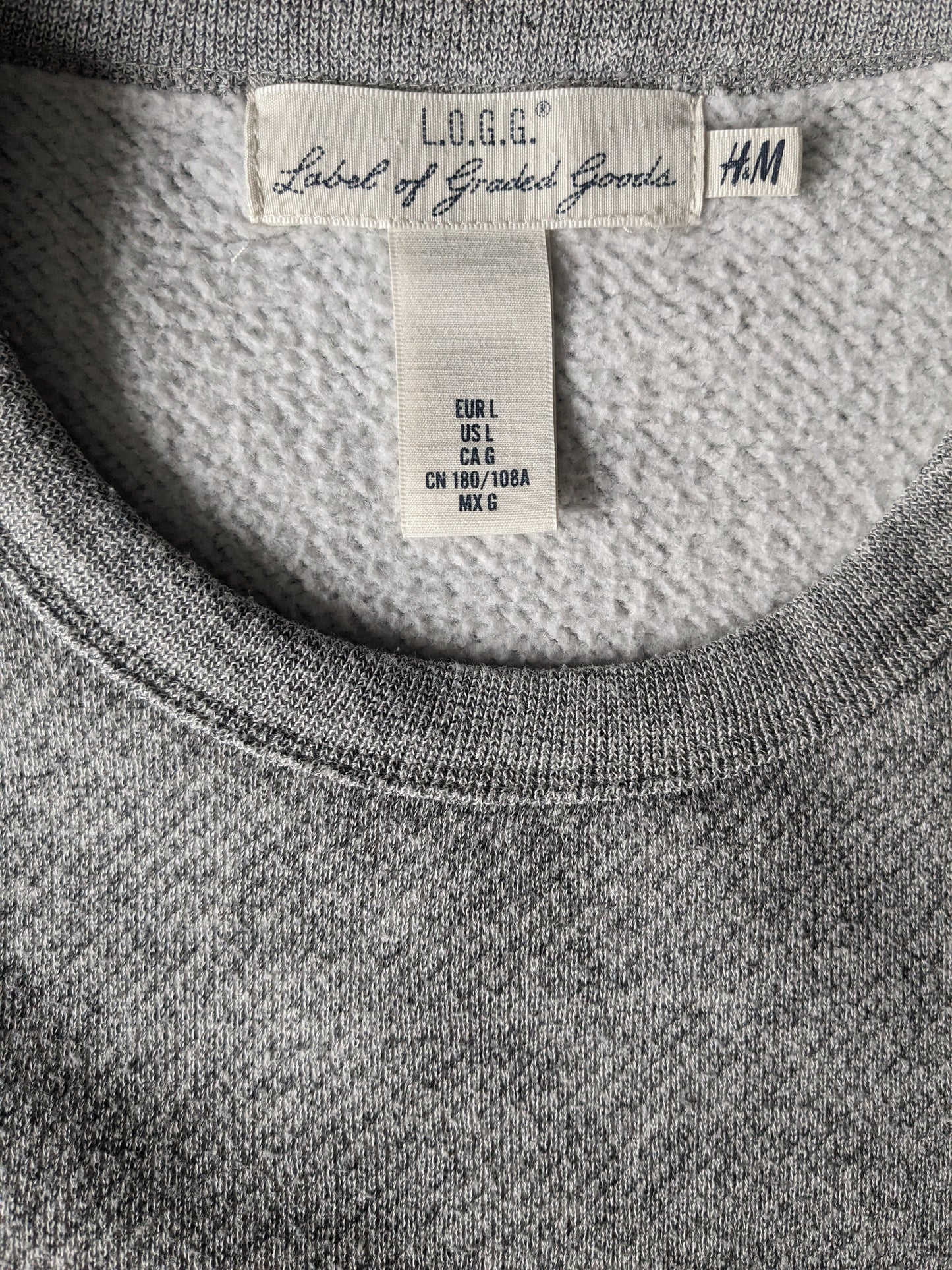 Pullover von H&M. Grau gemischt Größe L.