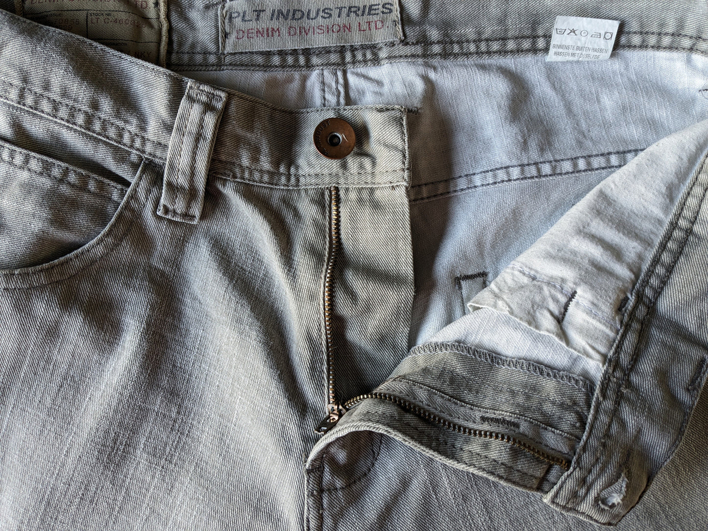 Jeans pilota industrie. Grigio. Taglia W32 - L32.