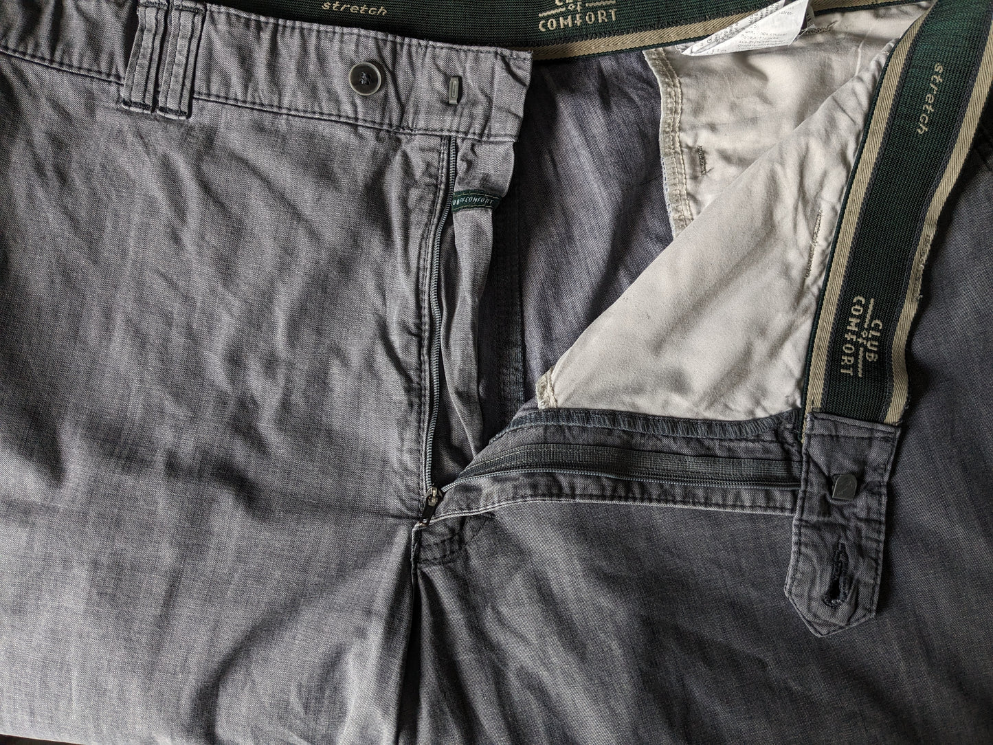 Club or comfort trousers / pants. Gray motif. Size 29 (58 / 2XL / XXL)