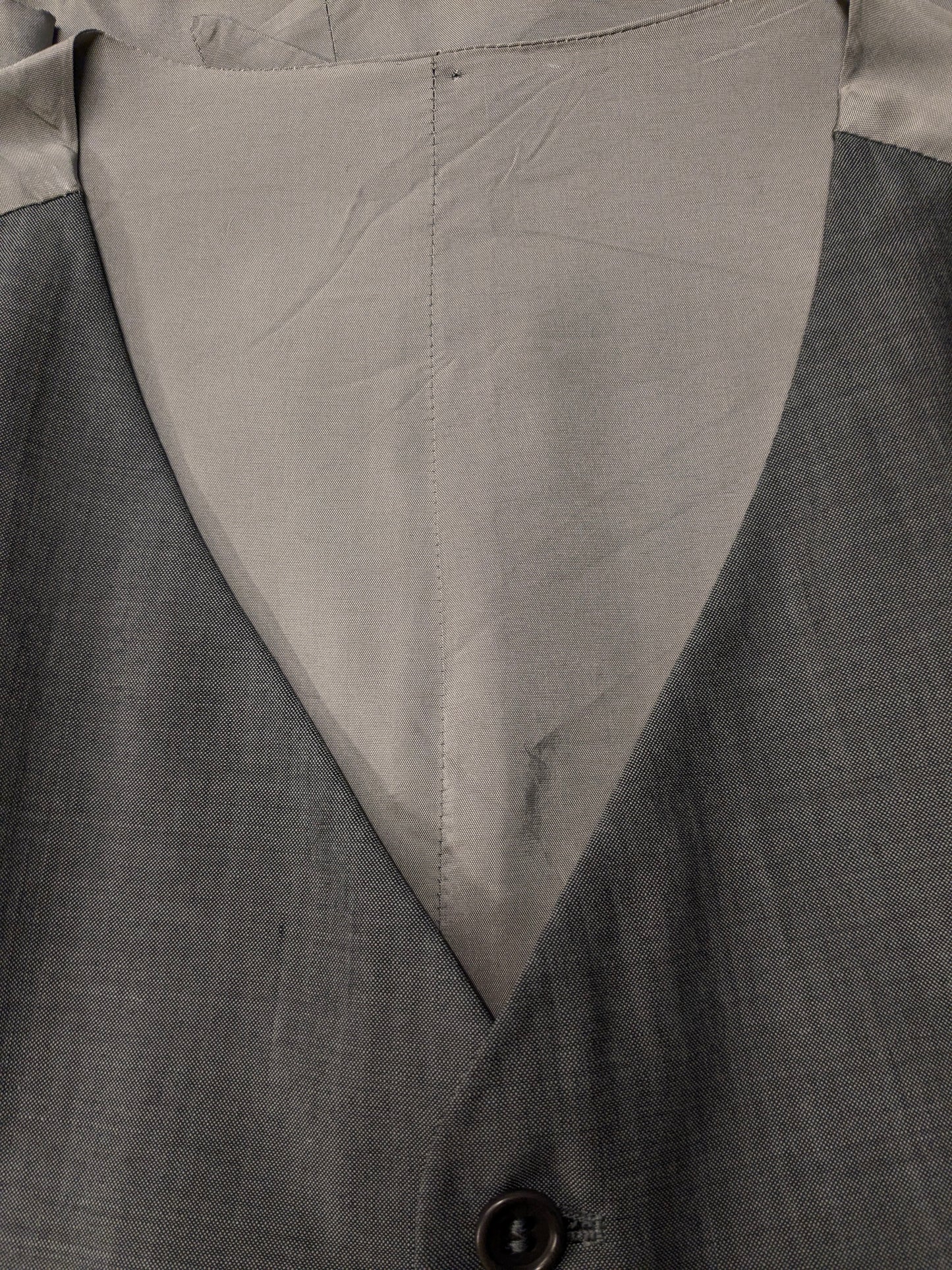 Brandless waistcoat. Gray mixed. Size XL.