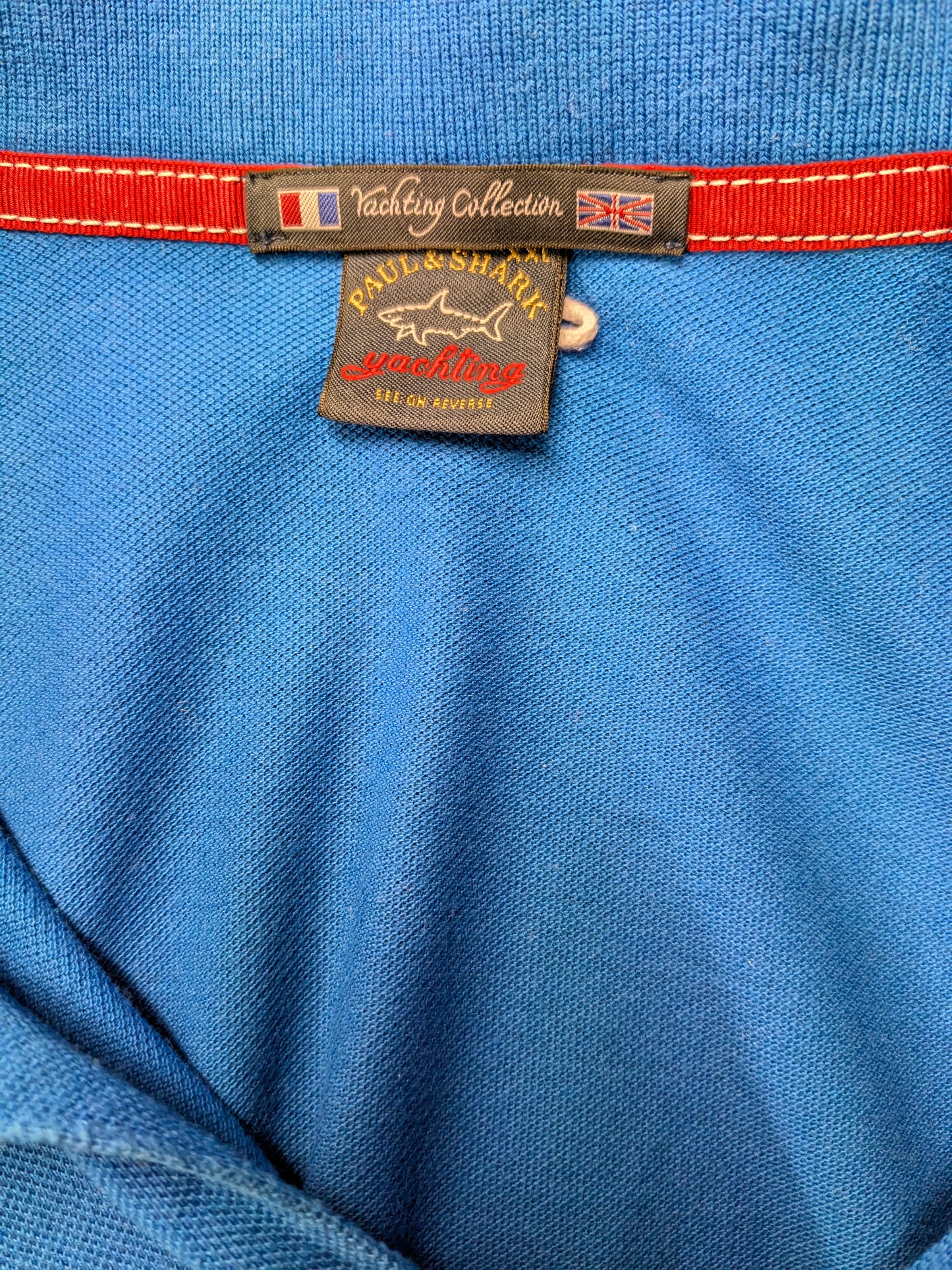 Paul & Shark Polo. Bleu. Taille xl / xxl.