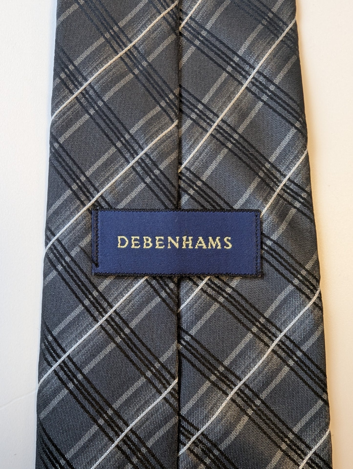 Vintage Debenhams stropdas. Polyester,