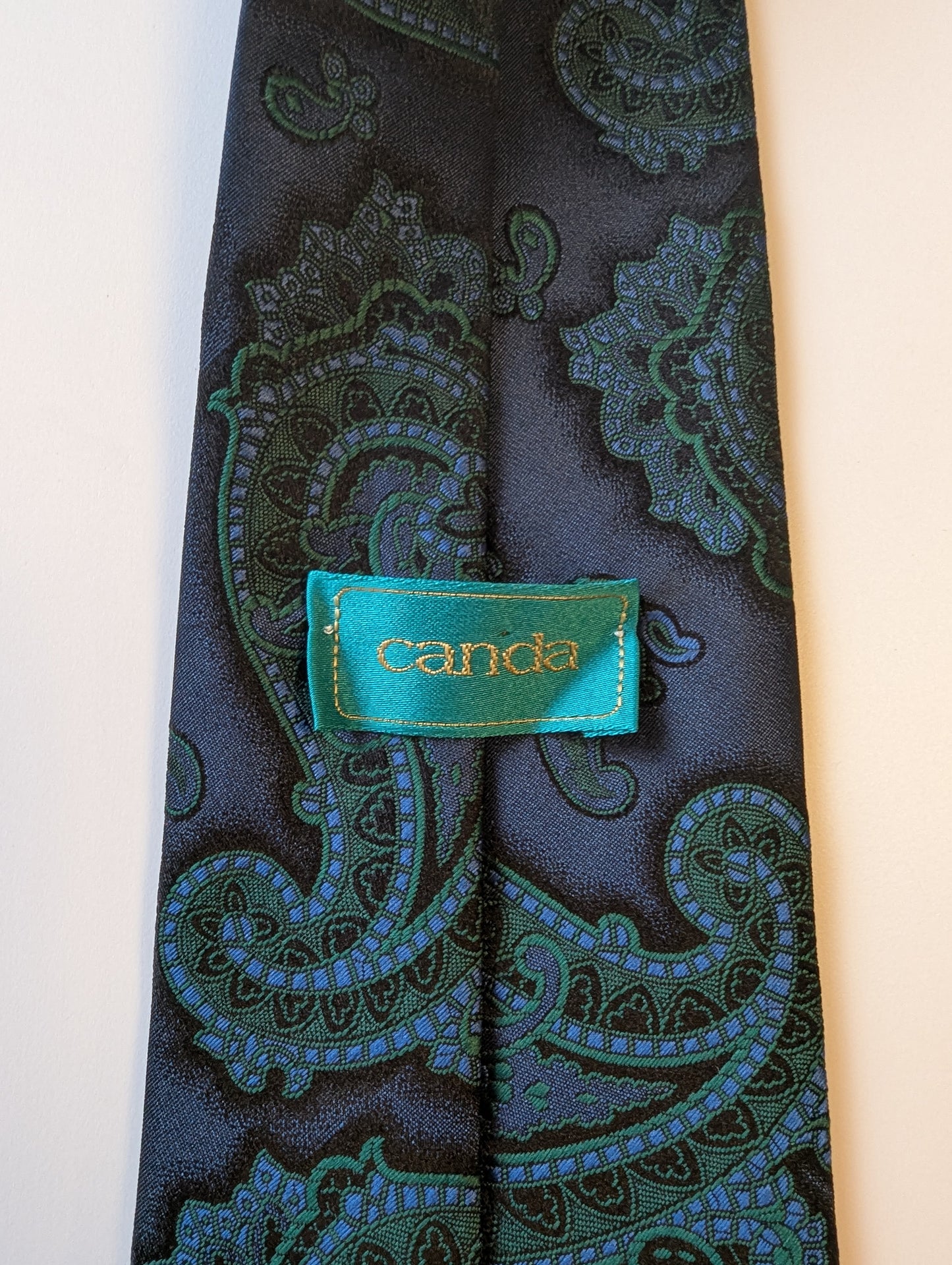 Vintage Canda stropdas. Polyester.