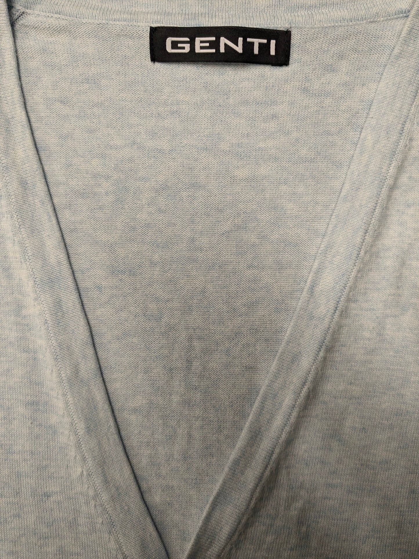 Genti gaiat bleu blanc mélangé. Taille M.