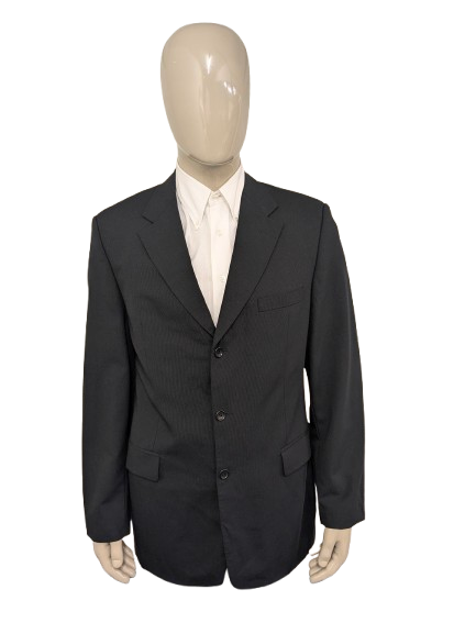 Van Gils Woolen Colbert. Schwarz grau gestreift. Größe 106 (54 / l).