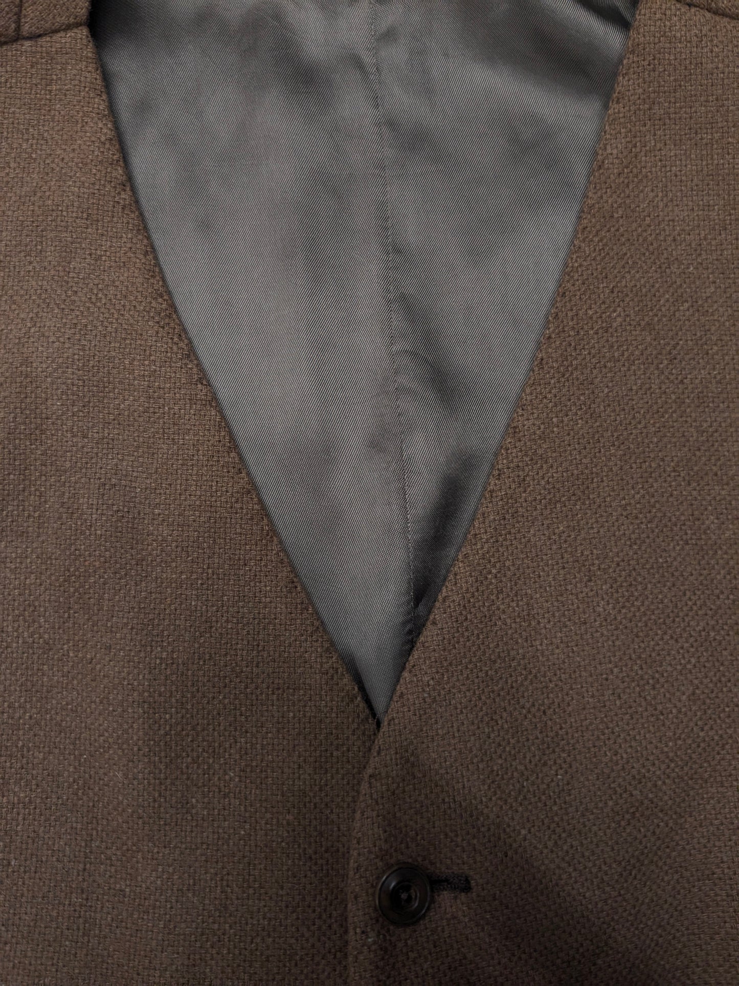 Gibson London gilet. Bruin motief. Maat M.