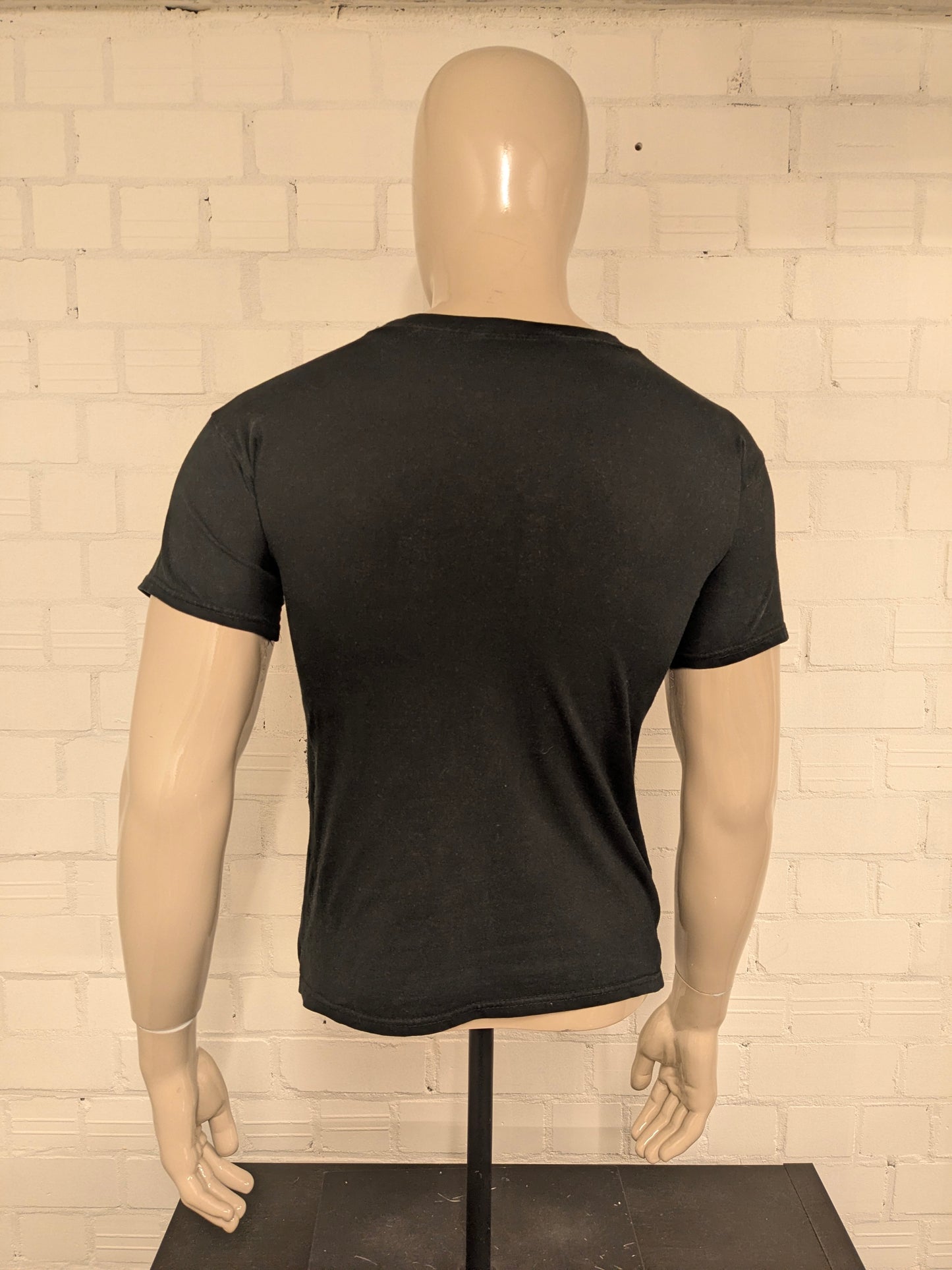 Diamond Supply Co shirt. Zwart met gekleurde opdruk. Maat L.