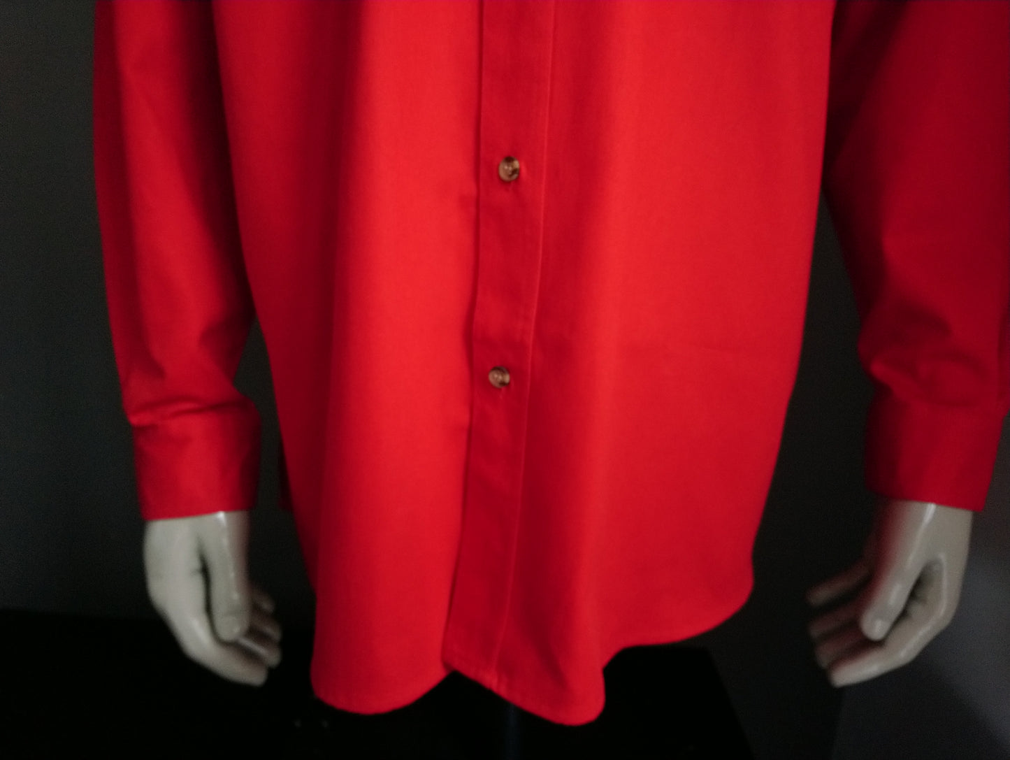 Bud / Budweiser "Rey de la cerveza". Color rojo. Tamaño xl. tela más gruesa. ¡¡Nuevo!!