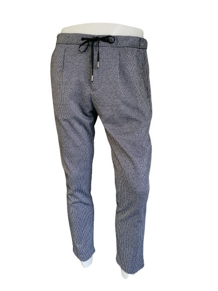 Pantaloni da uomo Black White a Dimensione 50