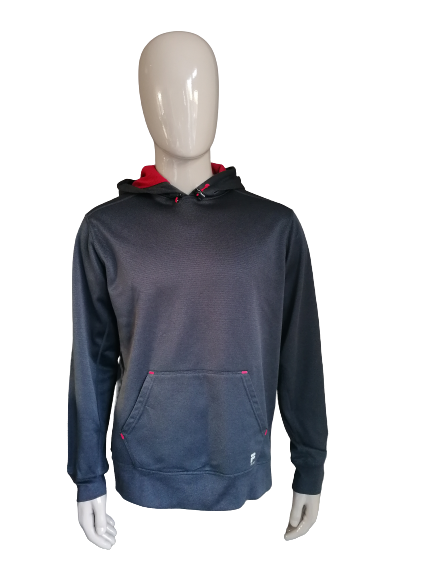 Sudadera con capucha FILA SPORT. Color gris. Tamaño XL.