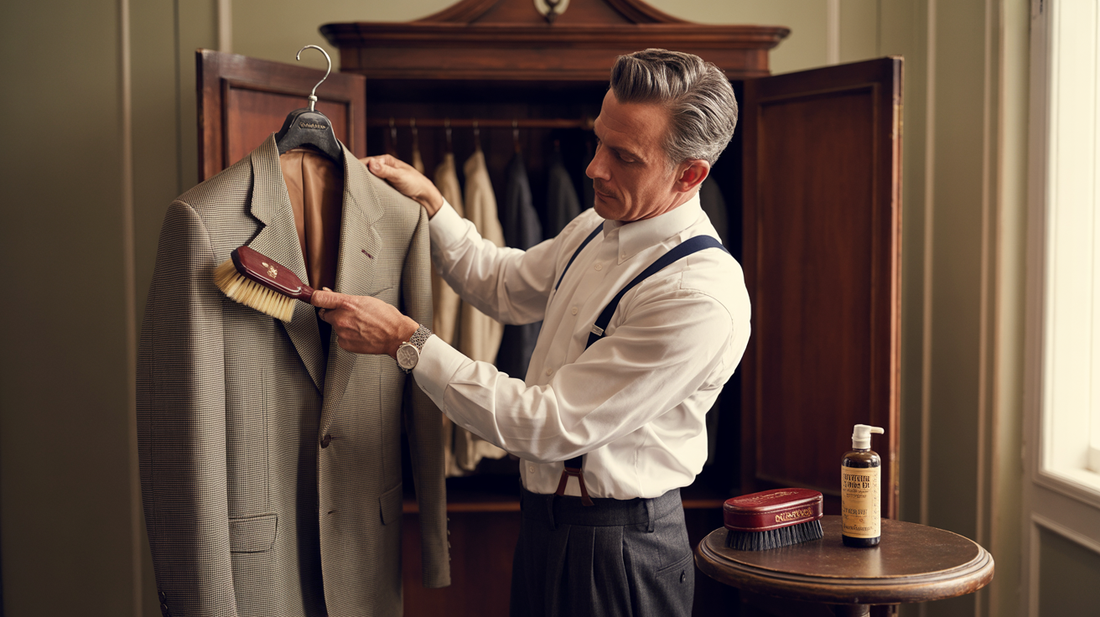 Verzorging en onderhoud van vintage kostuums en jasjes: was‑ en strijkadviezen