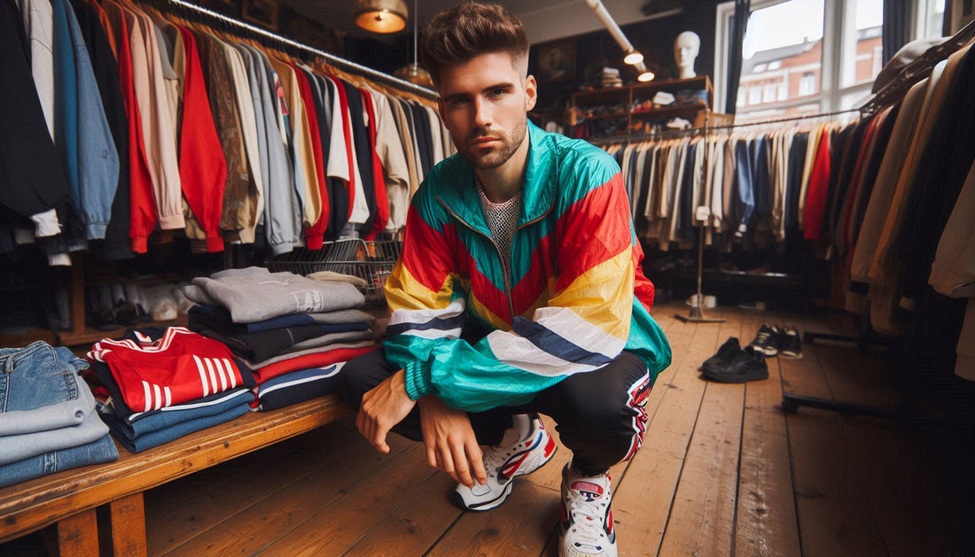 Preppy herenstijl met overhemd, knitwear en colbert