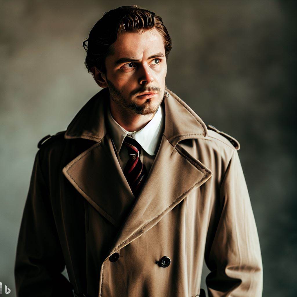 The timeless charm of the vintage trench coat for men – EcoGents