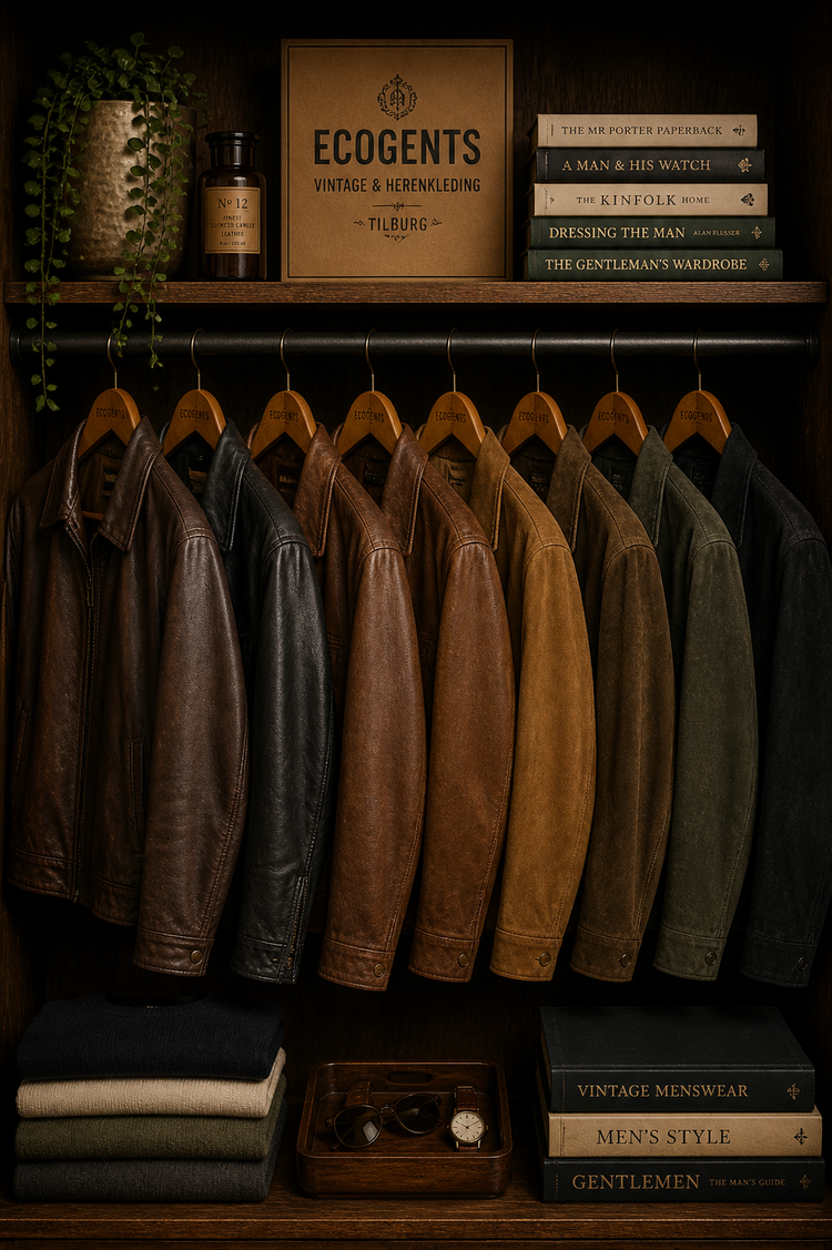 Leren en Suede Jassen bij EcoGents
