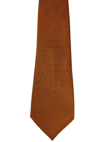 Corbata de seda – naranja cálido – aspecto tranquilo y elegante – Sette & Bello