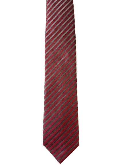 Corbata de seda – roja – estilo elegante y atemporal – Olymp