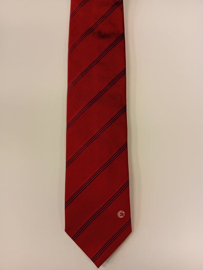 Cravatta in seta – rossa – look business – Altio