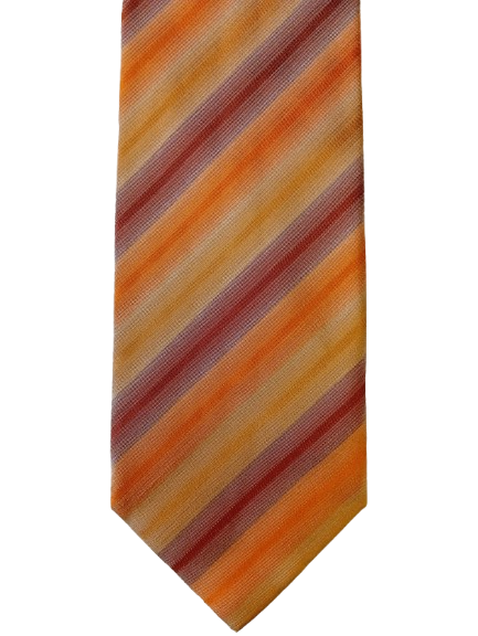 Silk tie – colorful stripes – classic style – Olymp
