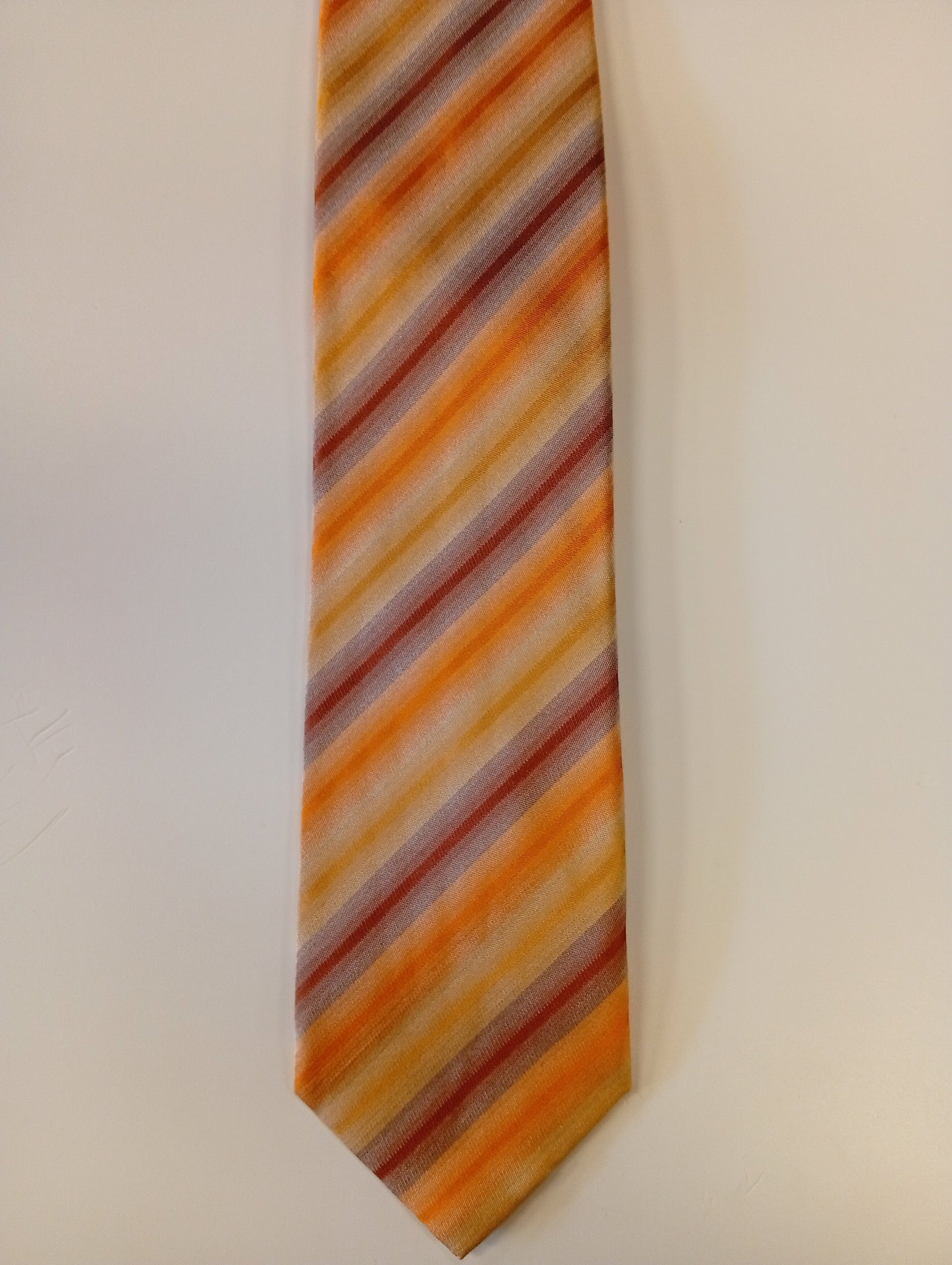 Cravatta in seta – righe colorate – stile classico – Olymp