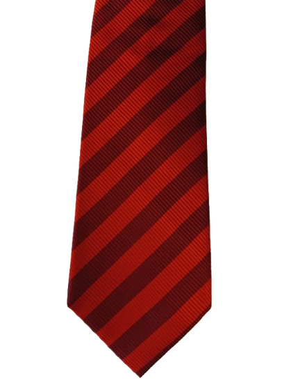 Cravatta in seta – riga rossa – stile business – Interpolis