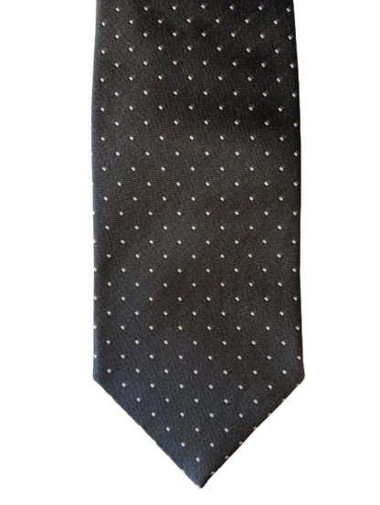 Corbata de seda italiana – diseño oscuro – aspecto refinado y lujoso – Corneliani