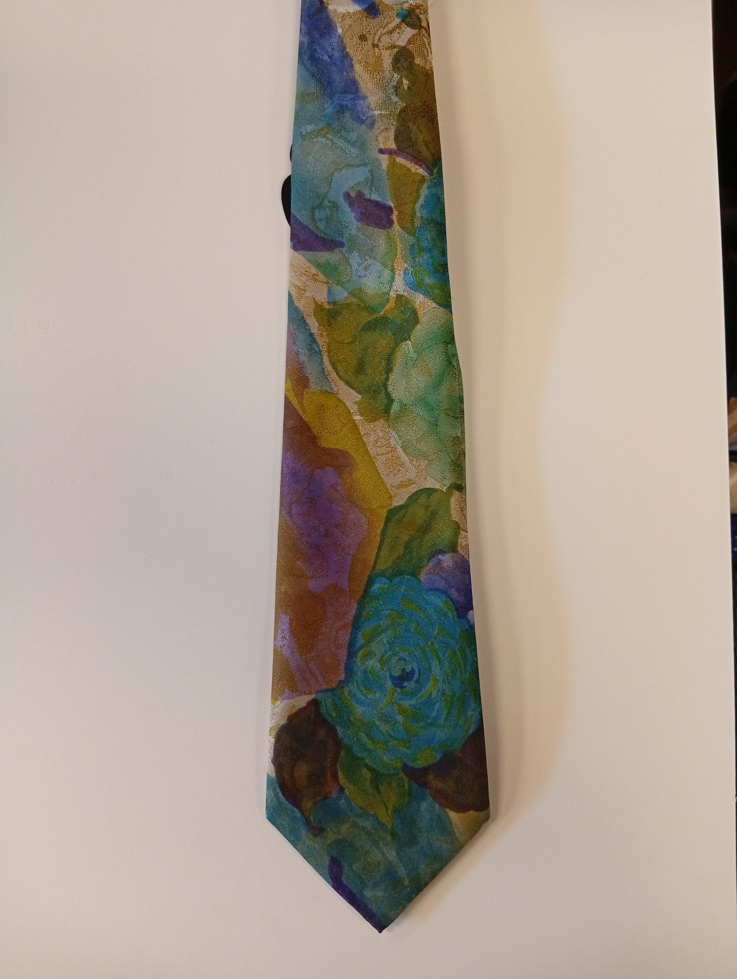 Vintage tie – colorful print – distinctly retro style – Angelo Litrico