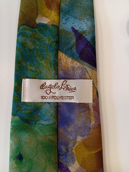 Vintage tie – colorful print – distinctly retro style – Angelo Litrico