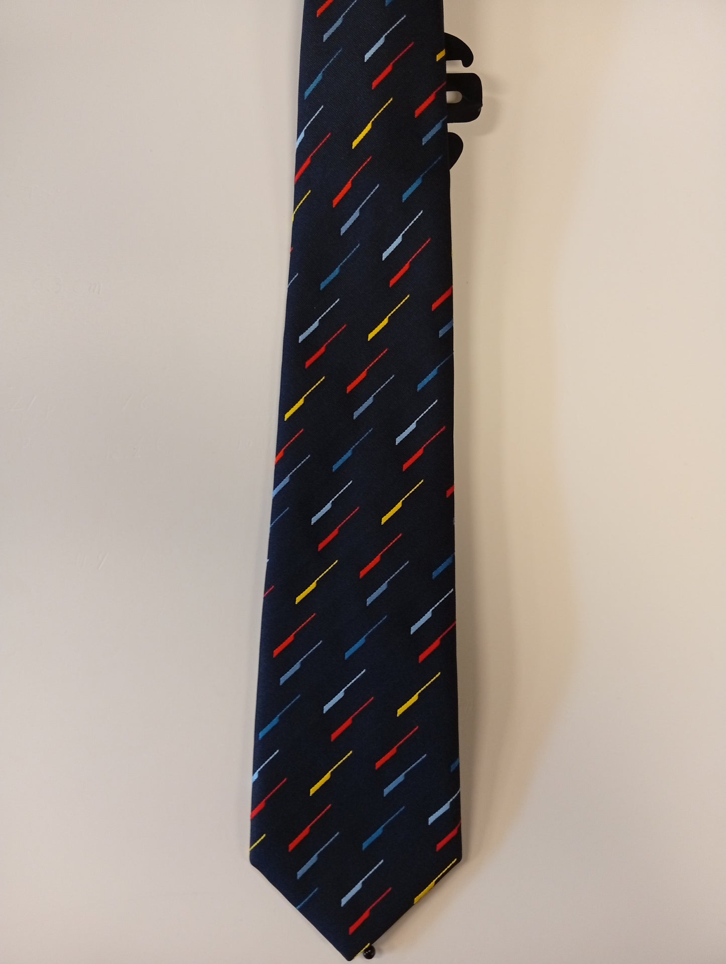 Vintage tie – dark with subtle print – neat retro style – Equity & Law II