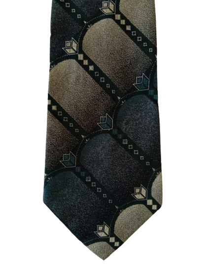 Vintage tie – dark pattern – calm retro style – Atlas
