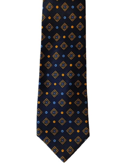 Vintage tie – dark pattern – classic retro style – Vroom & Dreesmann