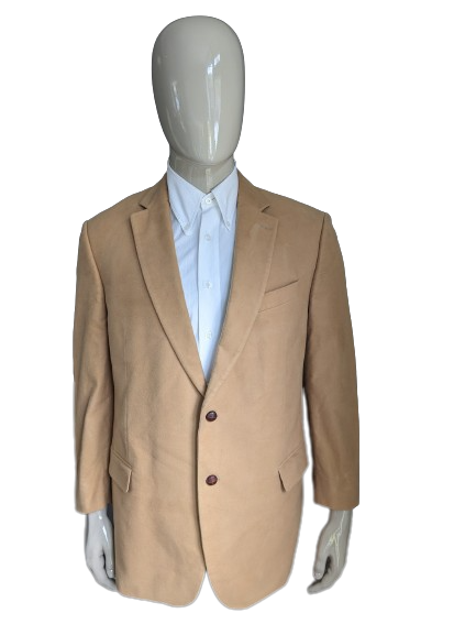 F.G. van den Heuvel-Jacke. Braun gefärbt. Größe 27 (54/L).