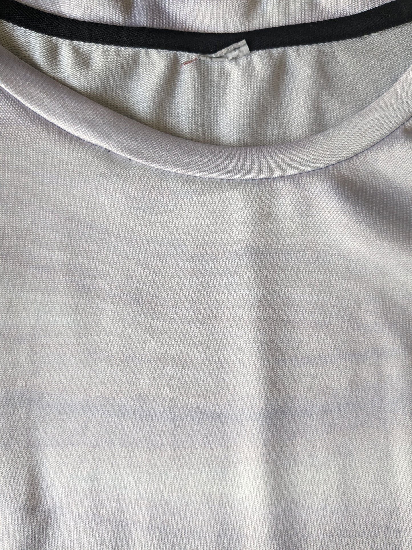 Dragonball Z print shirt. Paars Wit gekleurd. Maat M.