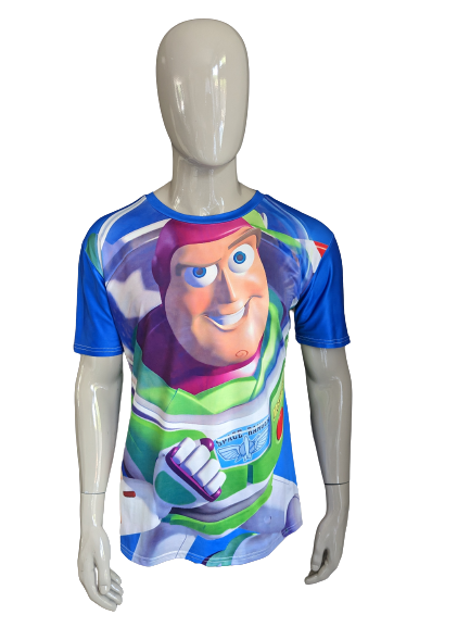 Chemise Toy Story Buzz l'Éclair. Impression couleur. Taille L. extensible.