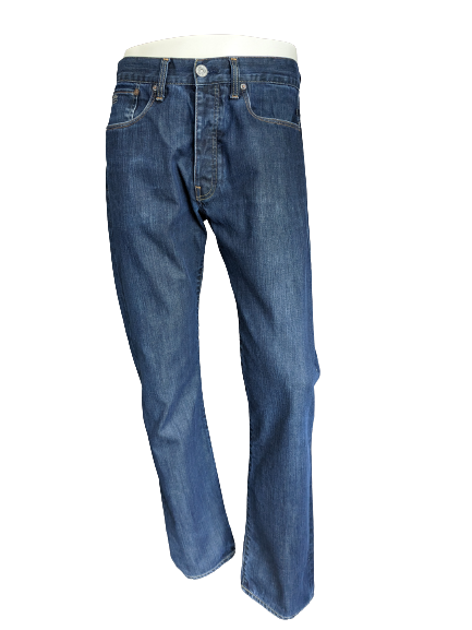 G-Star Jeans crudos. Color azul oscuro. Tamaño W31 - L32.