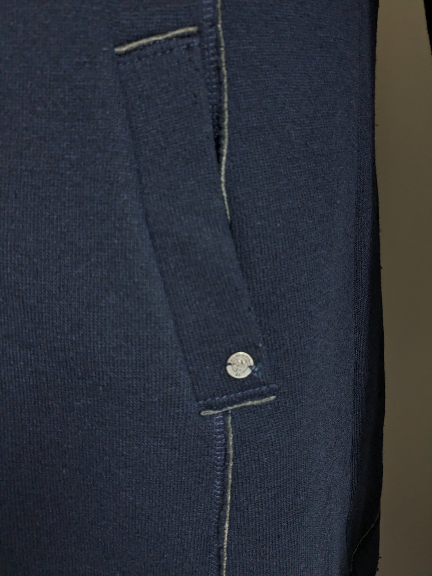 Marc O'Polo Wool Malf-Length Veste. Gris bleu foncé couleur. Taille M.