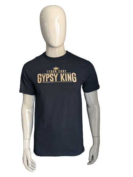 Gypsy king shirt. Black with print. Size M.