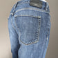 Hugo / Hugo Boss jeans. Donker Blauw gekleurd. Maat W36 - L34.