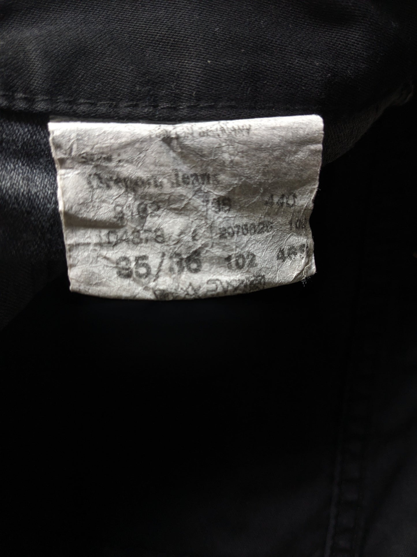 Jeans Mustang * Oregon *. Colorato nero. Taglia W35 - L36.