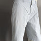 Polo by Ralph Lauren korte broek. Blauw Wit voelbaar geribbeld motief. Maat W34.