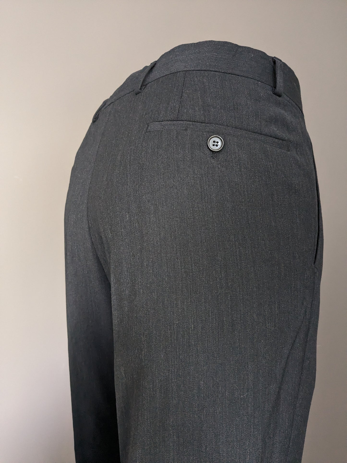 Pantalon avec couverture. Gris foncé mélangé. Taille 52 / L. # 501.