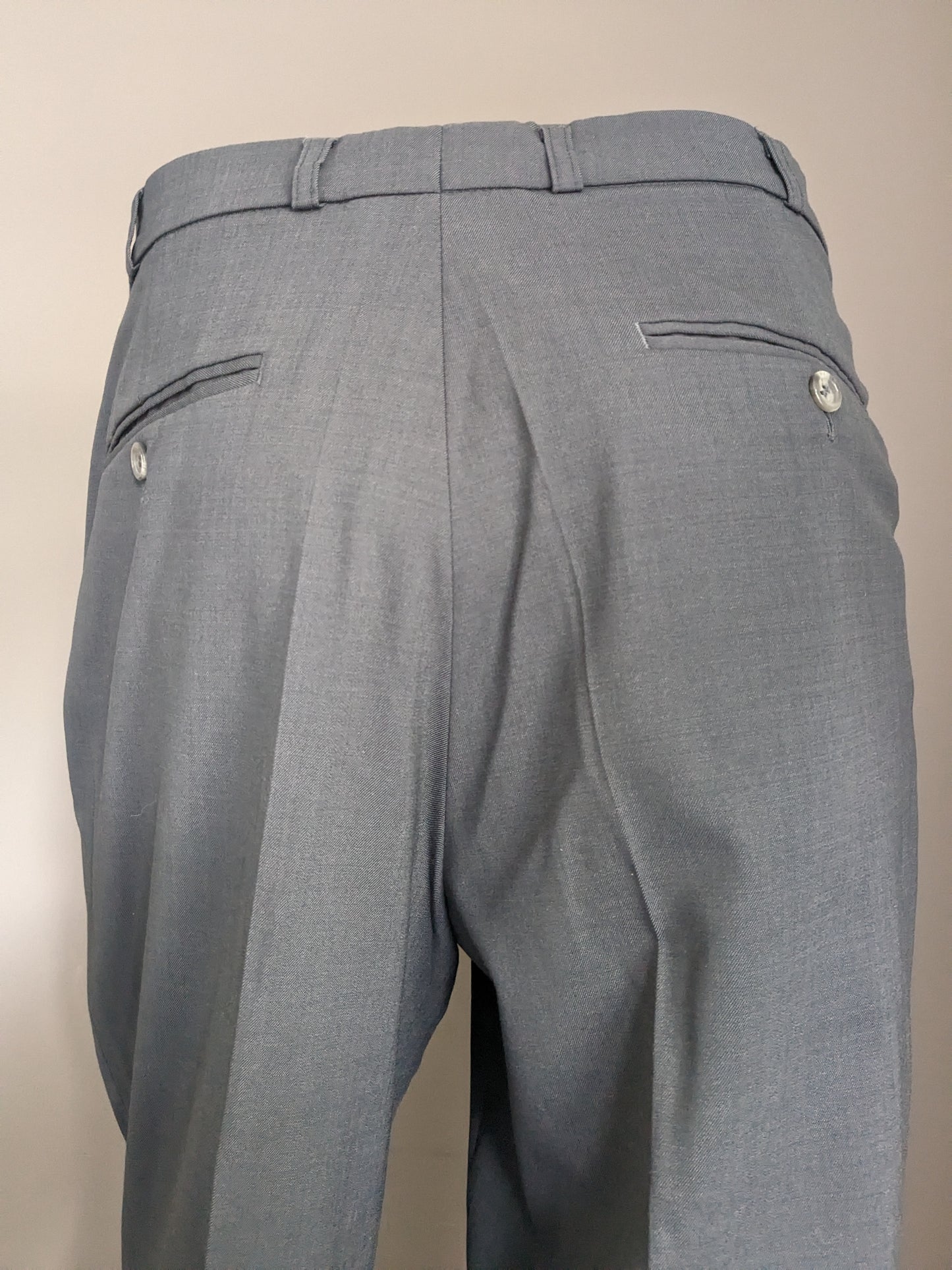 Mobil elasto pantalones con cubierta. Motivo gris oscuro. Tamaño 52 / L.