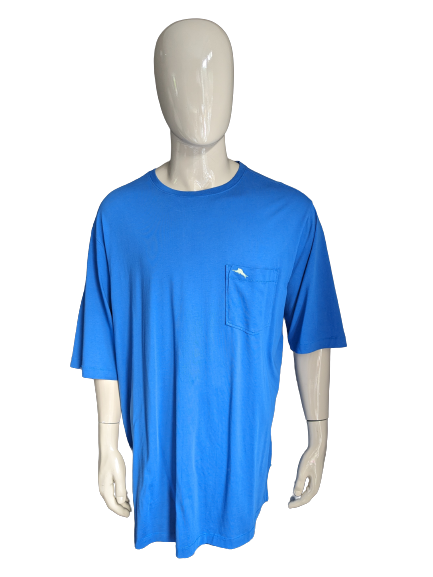 Tommy Bahama entspannen Hemd. Blau gefärbt. Größe 2xl / 3xl.
