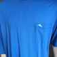 Tommy Bahama Relax shirt. Blauw gekleurd. Maat 2XL / 3XL.