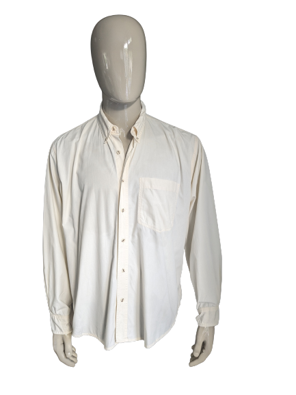 Camisa de época. Color beige. Talla 3XL/XXXL.