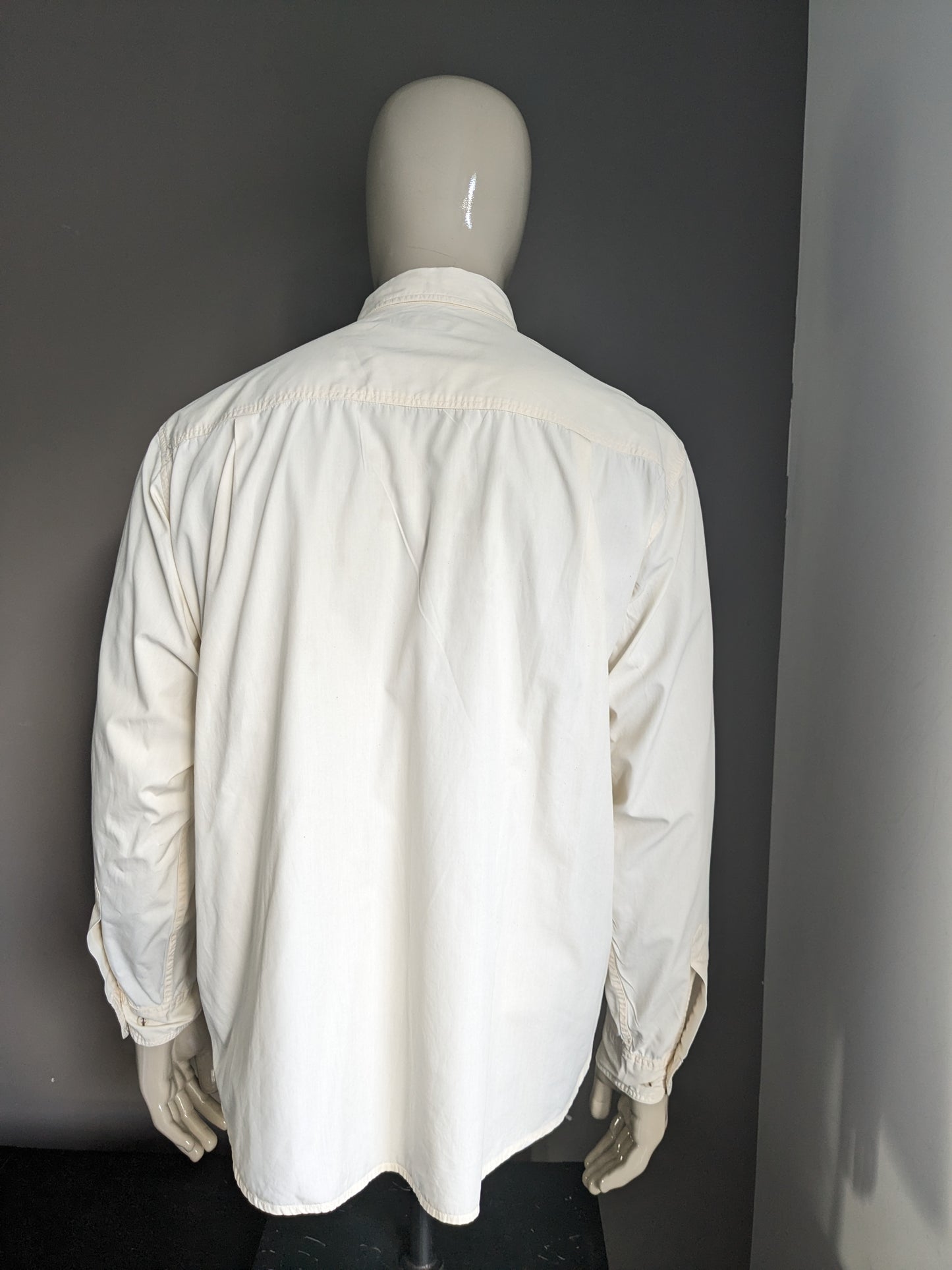 Camisa vintage. Color beige. Tamaño 3xl / xxxl.
