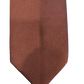 Michaelis zijde stropdas. Wit oranje motief.